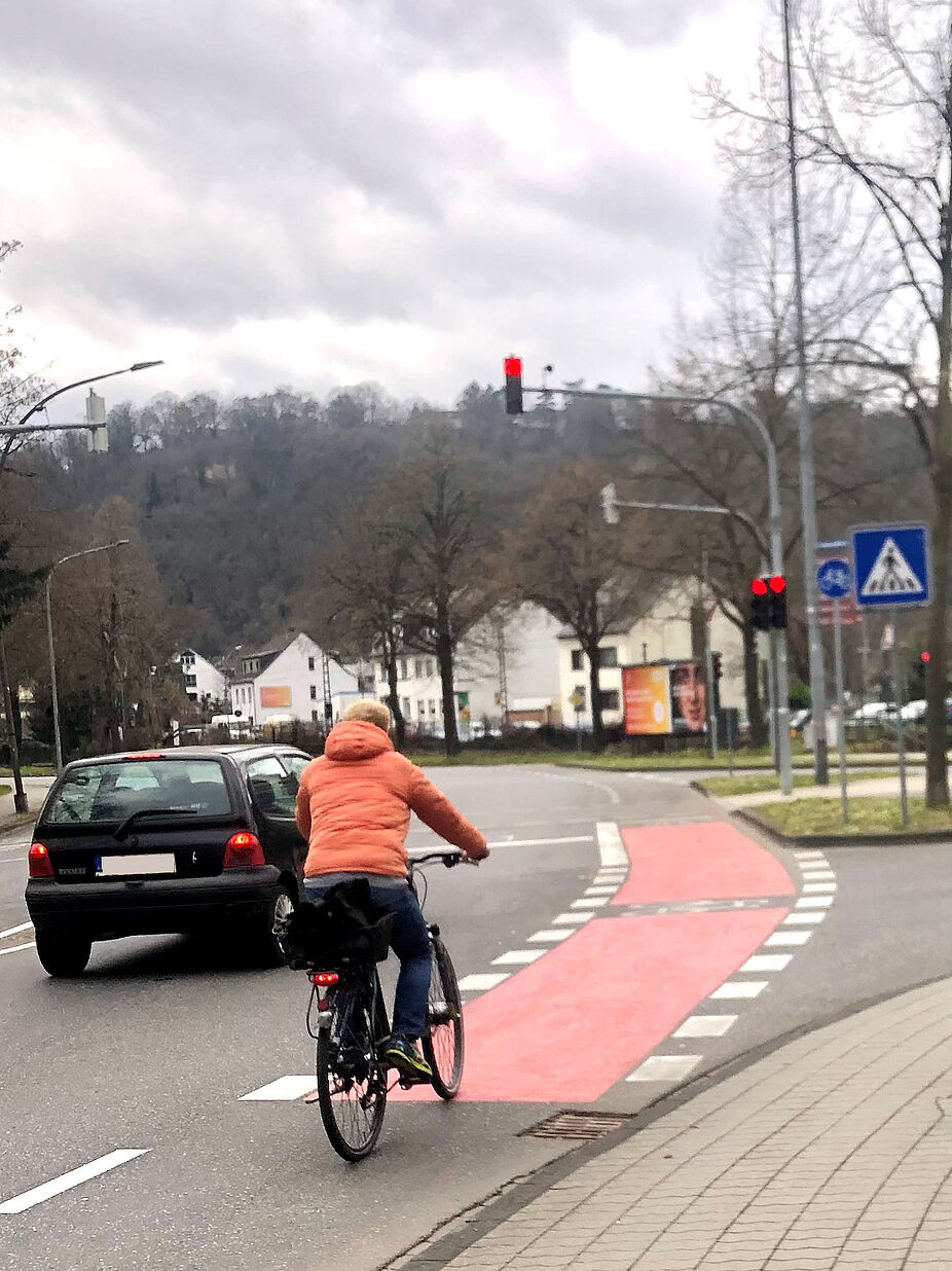 Radschutzstreifen Mainzer Straße Radschutzstreifen Mainzer Straße