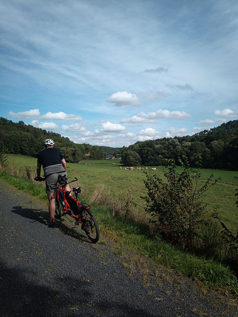 Auf dem Elztalradweg Auf dem Elztalradweg