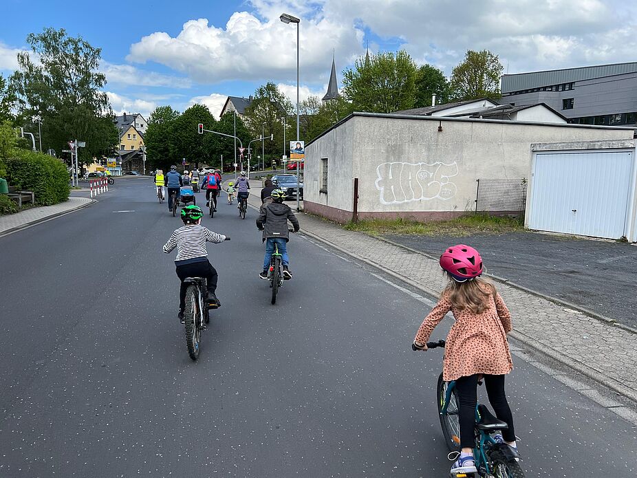 Kidical Mass am 4.5.2024 in Montabaur unterwegs 2 Kidical Mass am 4.5.2024 in Montabaur unterwegs