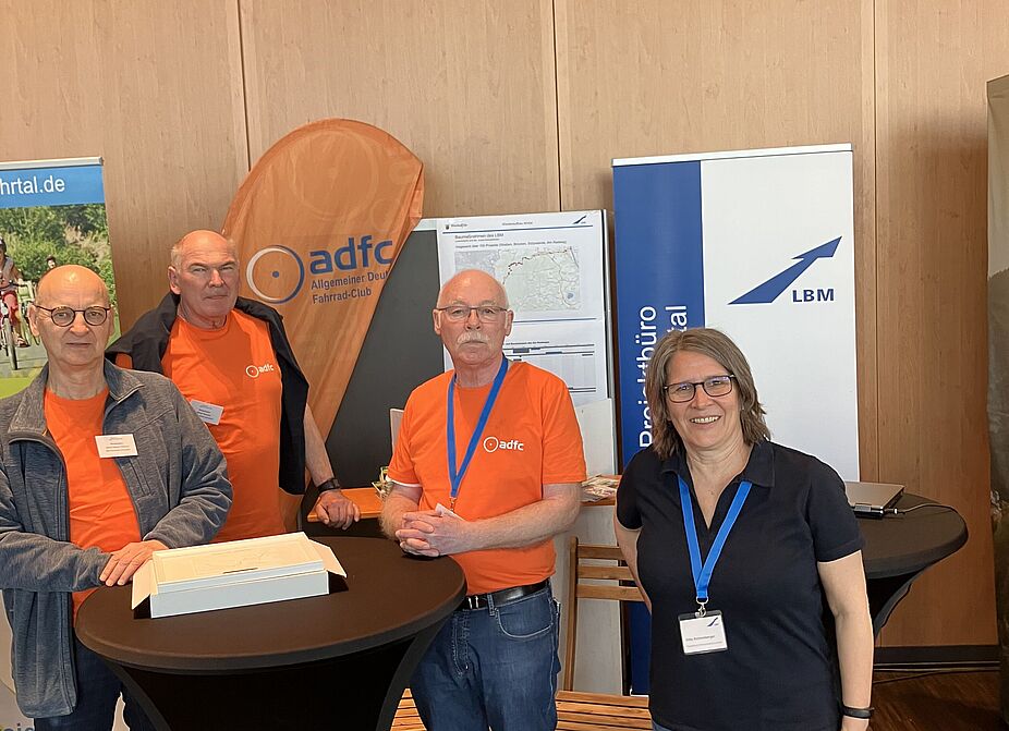 Team des ADFC Kreis Ahrweiler bei der Rad und Freizeit Siegburg Team des ADFC Kreis Ahrweiler bei der Rad und Freizeit Siegburg